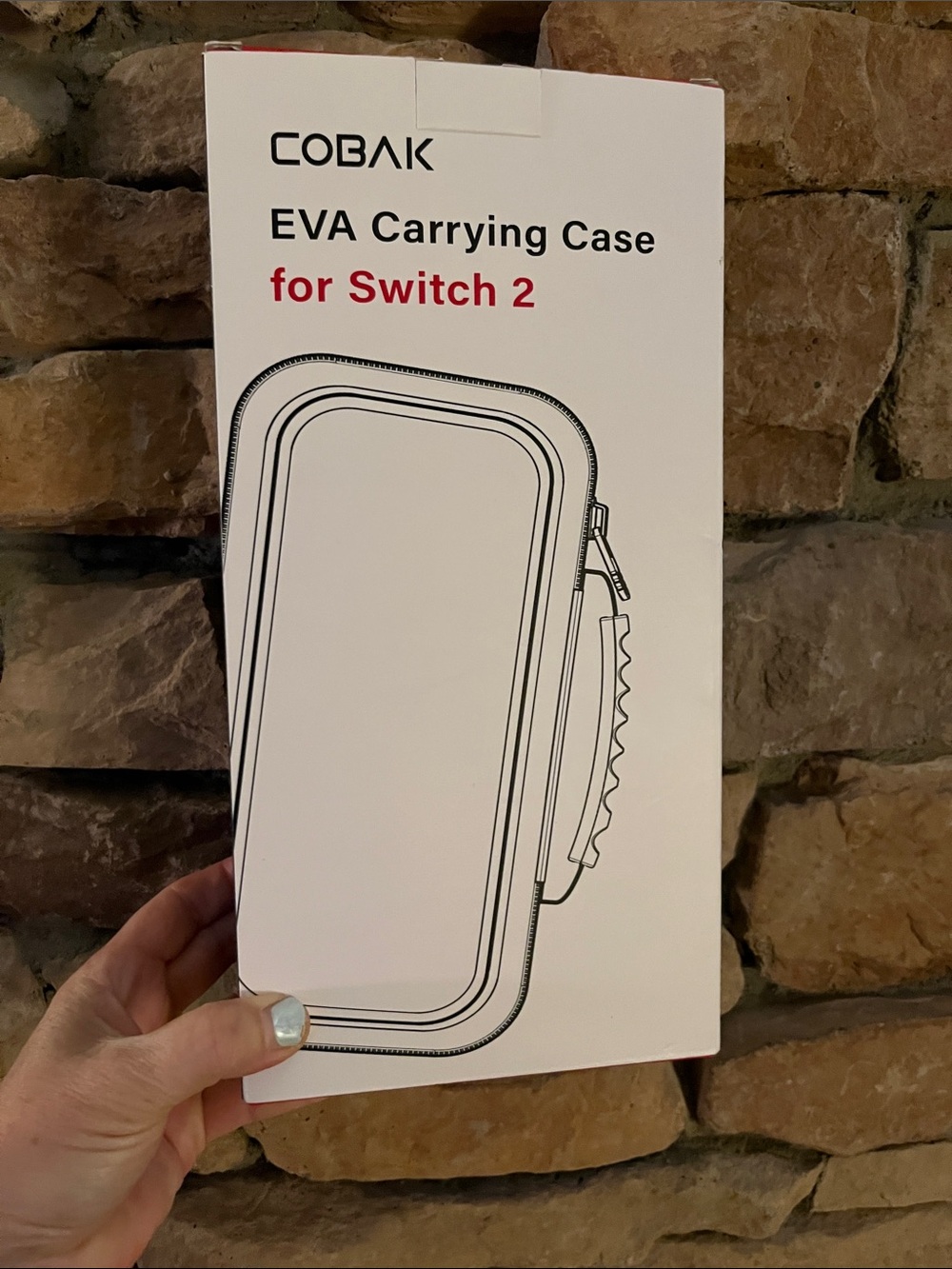 EVA Carrying Case for Switch 2 – White